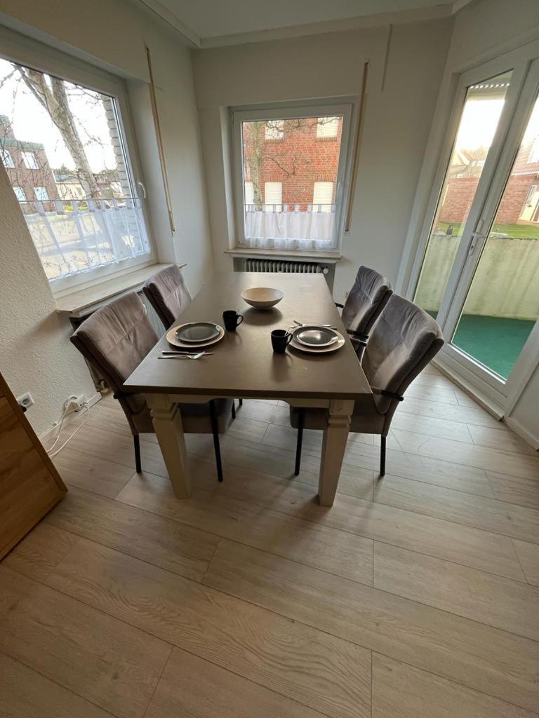 Am Deich Apartment Norddeich  Bagian luar foto